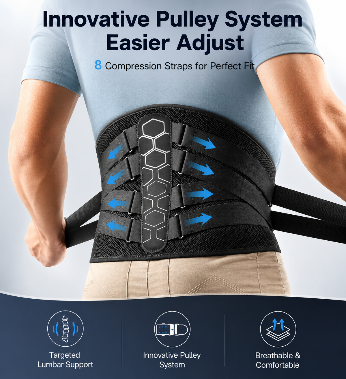 Orbit Strength Series | Instant, Weightless Support. Targeted Lumbar Relief.