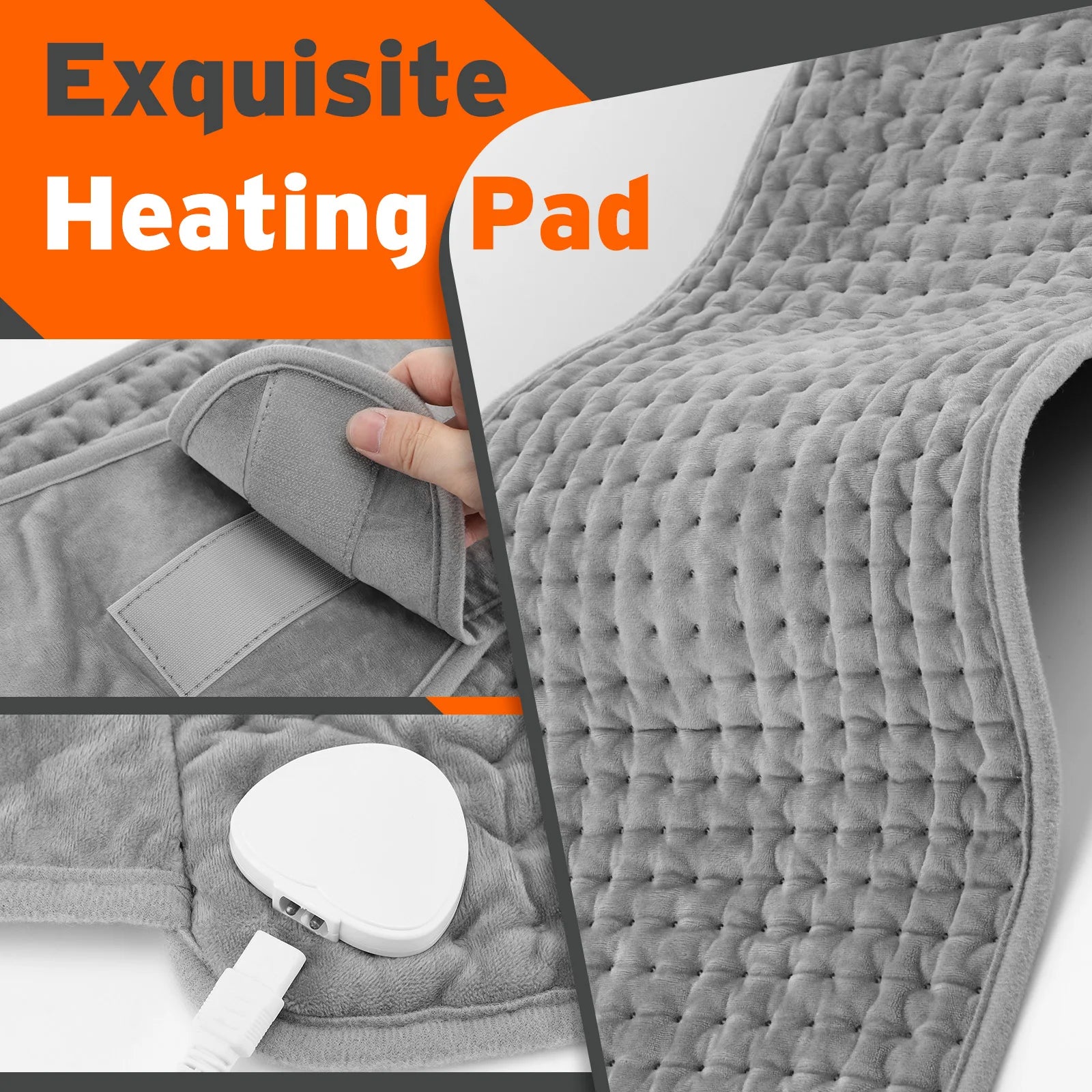 Orbit Wellness Series | Soothing Lumbar Radiance: Erase Deep Muscular Aches with Targeted, Adjustable Warmth