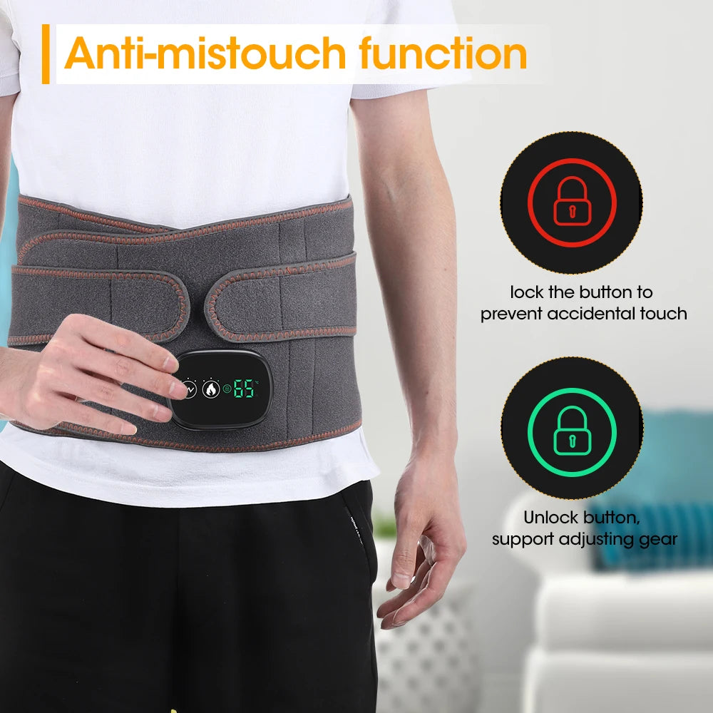Orbit Wellness Series| Meltdown Chronic Back Stiffness 4-in-1 Dynamic Traction & Heated Massage for All-Day Lumbar Support