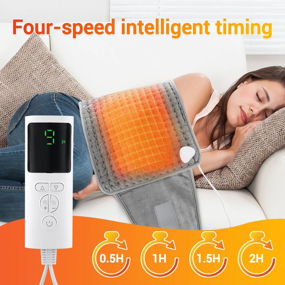 Orbit Wellness Series | Soothing Lumbar Radiance: Erase Deep Muscular Aches with Targeted, Adjustable Warmth