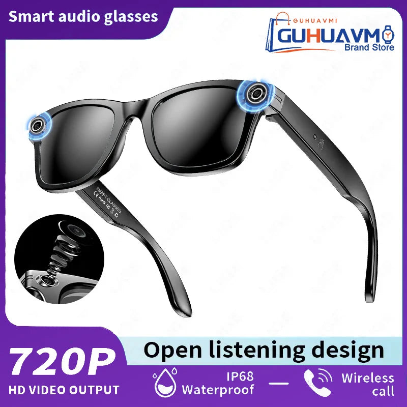 Orbit Vision Series | See, Speak, and Stream Globally with this Elite Smart Glasses : Premium 8MP Camera & 100+ Language Translating Sunglasses