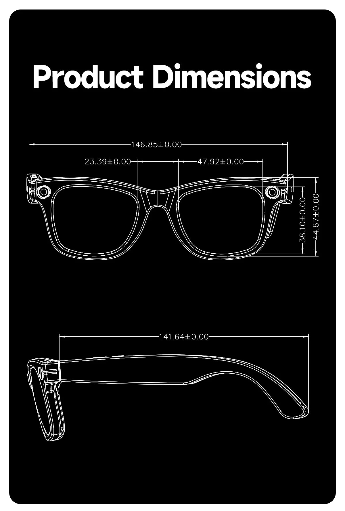 Orbit Vision Series | See, Speak, and Stream Globally with this Elite Smart Glasses : Premium 8MP Camera & 100+ Language Translating Sunglasses