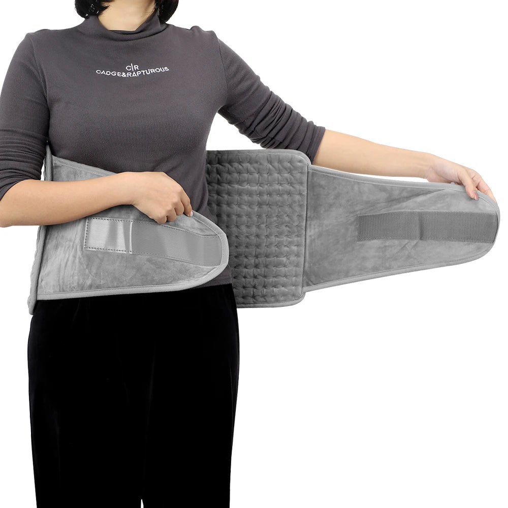 Orbit Wellness Series | Soothing Lumbar Radiance: Erase Deep Muscular Aches with Targeted, Adjustable Warmth