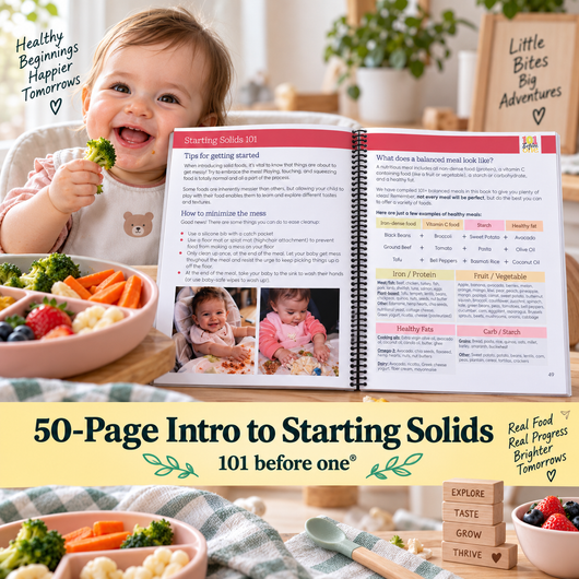 🧠 Orbit Mind™ Baby-Led Weaning Complete Guide – 101 First Foods, Family Recipes & Feeding Support
