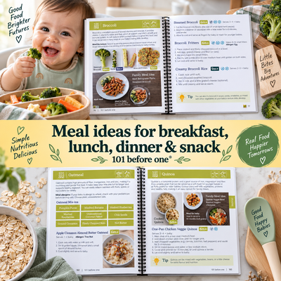 🧠 Orbit Mind™ Baby-Led Weaning Complete Guide – 101 First Foods, Family Recipes & Feeding Support