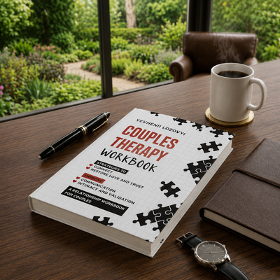 🧠 Orbit Mind™ Couples Therapy  Workbook - Build Better Communication, Trust & Connection.