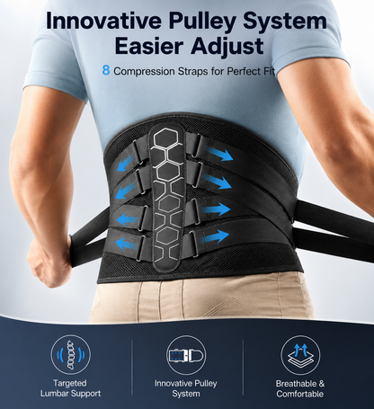 Orbit Strength Series | Instant, Weightless Support. Targeted Lumbar Relief.