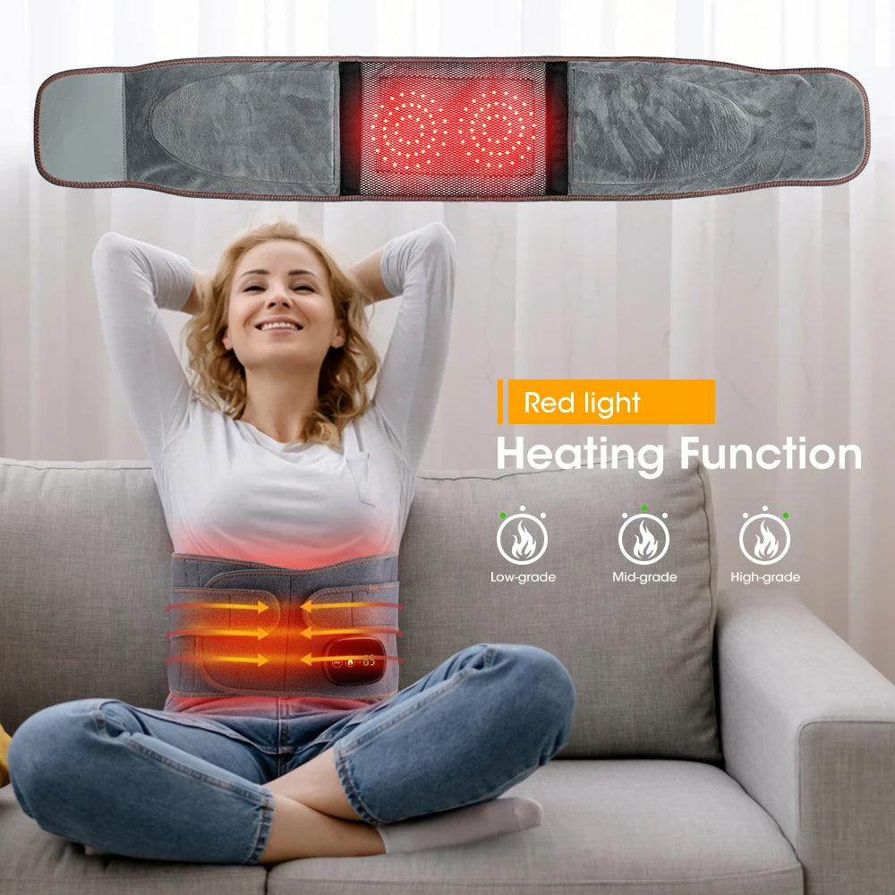 Orbit Wellness Series| Meltdown Chronic Back Stiffness 4-in-1 Dynamic Traction & Heated Massage for All-Day Lumbar Support