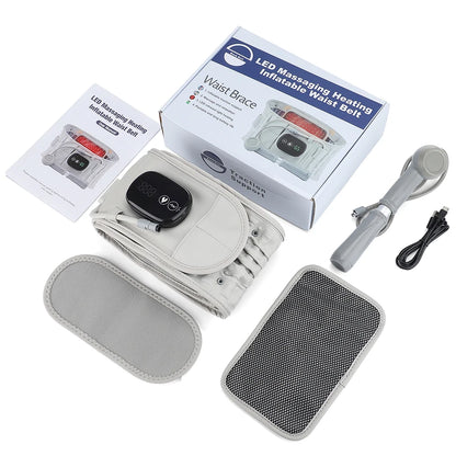 Orbit Wellness Series| Meltdown Chronic Back Stiffness 4-in-1 Dynamic Traction & Heated Massage for All-Day Lumbar Support
