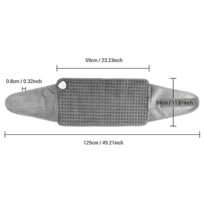 Orbit Wellness Series | Soothing Lumbar Radiance: Erase Deep Muscular Aches with Targeted, Adjustable Warmth