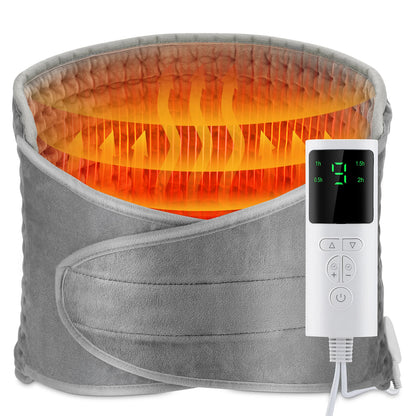 Orbit Wellness Series | Soothing Lumbar Radiance: Erase Deep Muscular Aches with Targeted, Adjustable Warmth