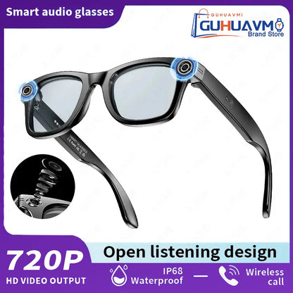 Orbit Vision Series | See, Speak, and Stream Globally with this Elite Smart Glasses : Premium 8MP Camera & 100+ Language Translating Sunglasses