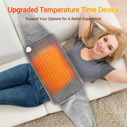 Orbit Wellness Series | Soothing Lumbar Radiance: Erase Deep Muscular Aches with Targeted, Adjustable Warmth