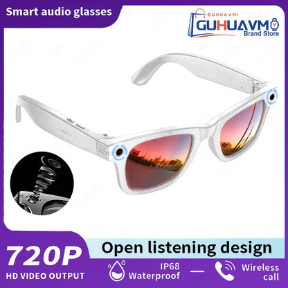 Orbit Vision Series | See, Speak, and Stream Globally with this Elite Smart Glasses : Premium 8MP Camera & 100+ Language Translating Sunglasses