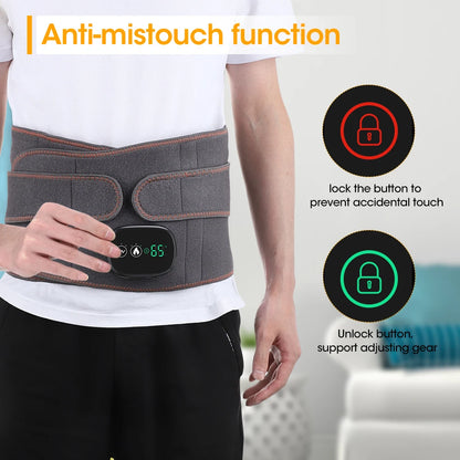 Orbit Wellness Series| Meltdown Chronic Back Stiffness 4-in-1 Dynamic Traction & Heated Massage for All-Day Lumbar Support