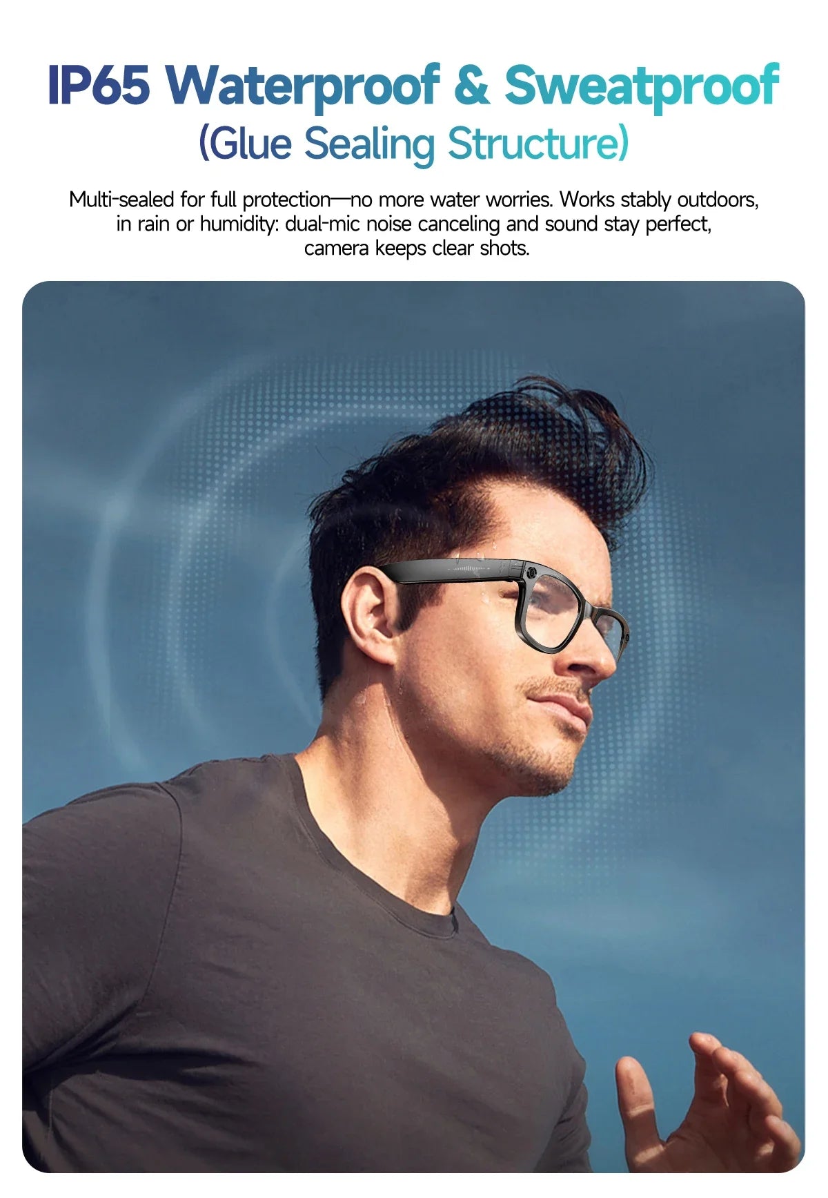 Orbit Vision Series | See, Speak, and Stream Globally with this Elite Smart Glasses : Premium 8MP Camera & 100+ Language Translating Sunglasses