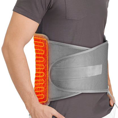 Orbit Wellness Series | Soothing Lumbar Radiance: Erase Deep Muscular Aches with Targeted, Adjustable Warmth