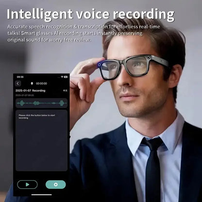Orbit Vision Series | See, Speak, and Stream Globally with this Elite Smart Glasses : Premium 8MP Camera & 100+ Language Translating Sunglasses