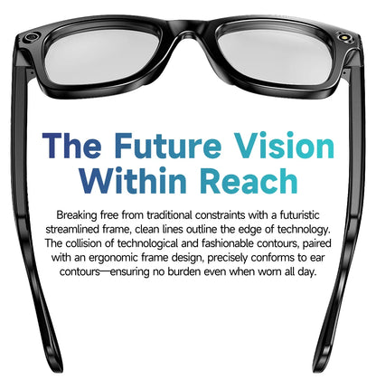 Orbit Vision Series | See, Speak, and Stream Globally with this Elite Smart Glasses : Premium 8MP Camera & 100+ Language Translating Sunglasses