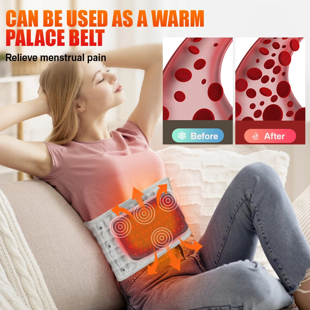 Orbit Wellness Series| Meltdown Chronic Back Stiffness 4-in-1 Dynamic Traction & Heated Massage for All-Day Lumbar Support