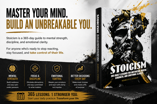 🧠 Orbit Mind™ Stoicism: 365 Daily Lessons for Motivation, Mental Strength & Emotional Clarity