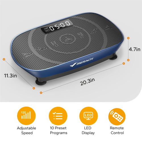 Vibration Plate CV30 Exercise Machine Whole Body Workout Power Vibrate Fitness Platform Vibration Weight Loss&Shaping