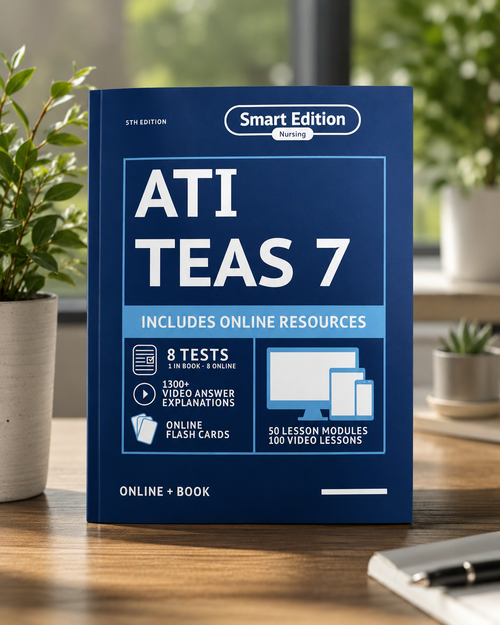🧠 Orbit Mind™ ATI TEAS 7 Complete Study Bundle - Become One Step Closer to Your Dream Nursing Career.