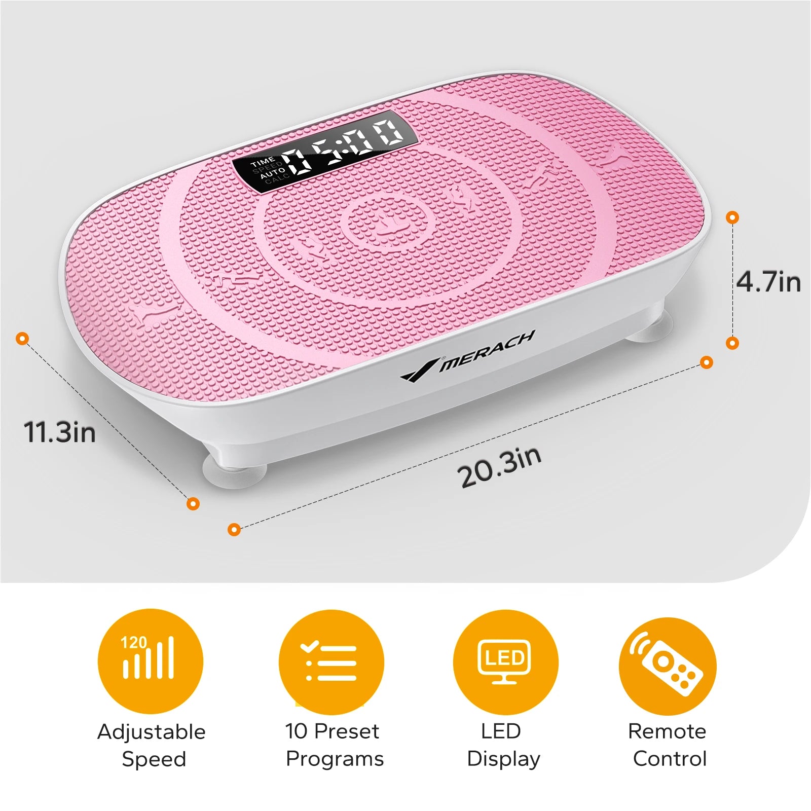 Vibration Plate CV30 Exercise Machine Whole Body Workout Power Vibrate Fitness Platform Vibration Weight Loss&Shaping